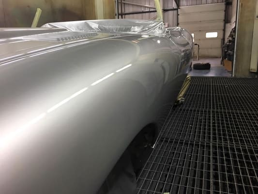 Tony's E-Type restoration, October 2019: photo 8 of 9